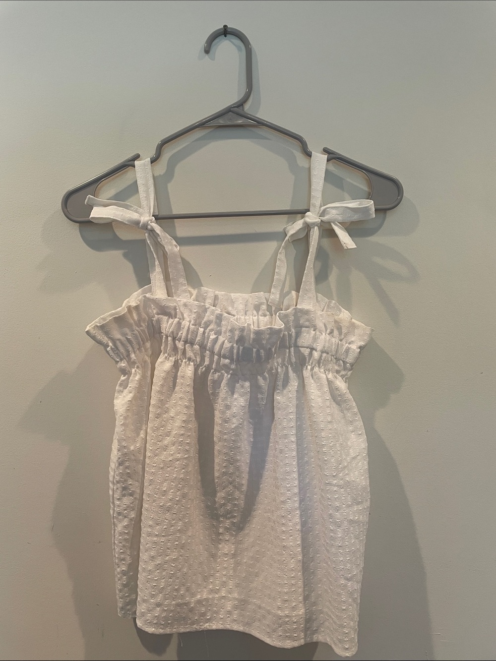 H&M Women’s White Baby Doll Top